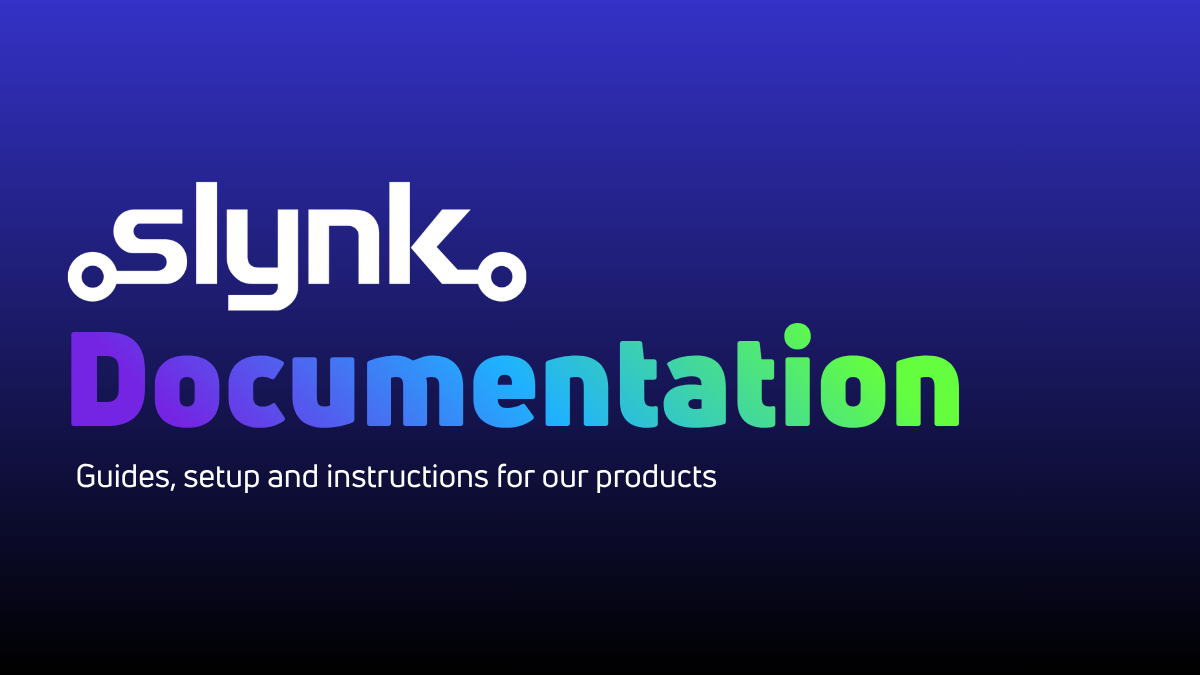 Welcome | Slynk Documentation